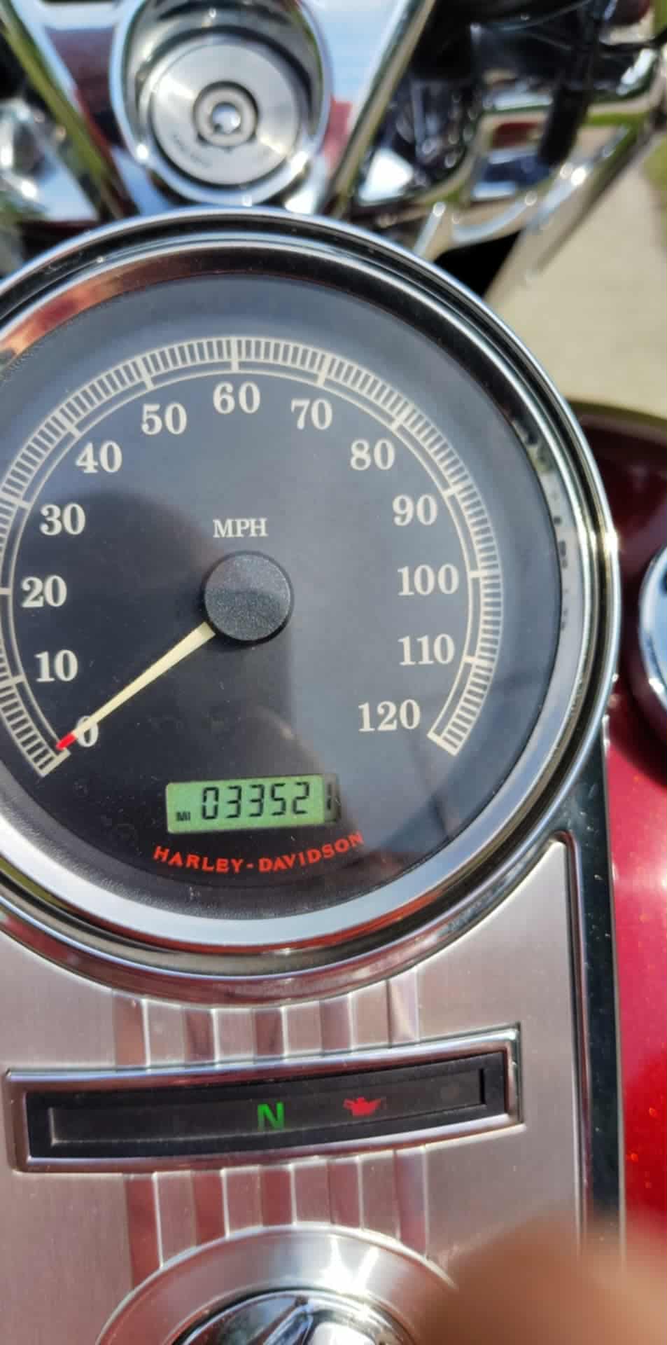 2008 Harley Davidson Road King - Red - Image 5