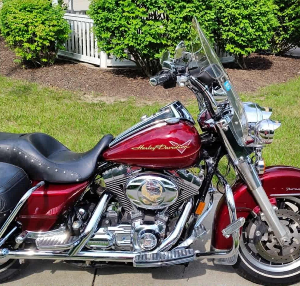 2008 Harley Davidson Road King - Red